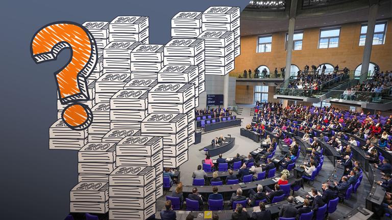 Bundestag berät zur Schuldenbremse