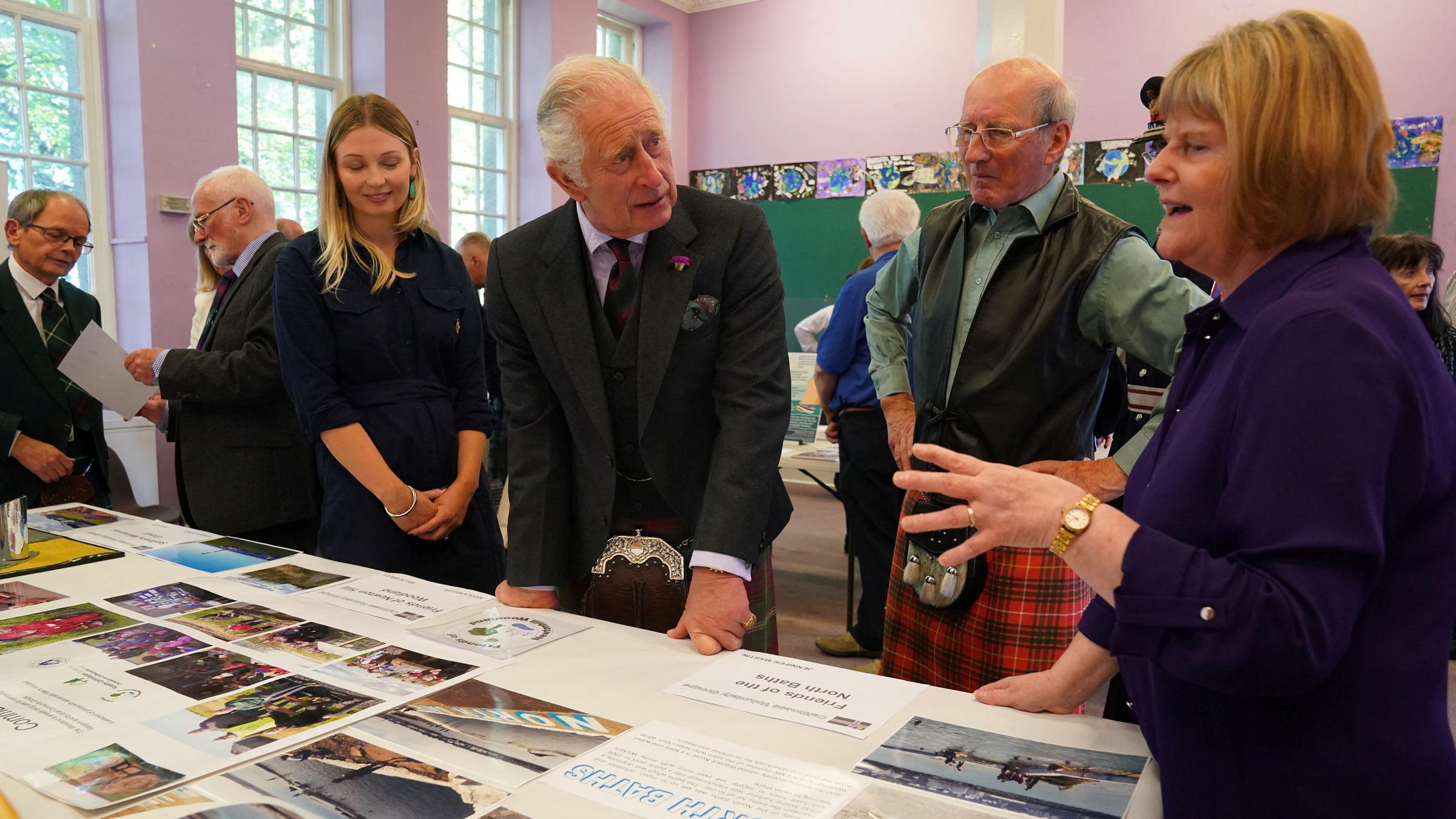 Charles auf Besuch in Schottland