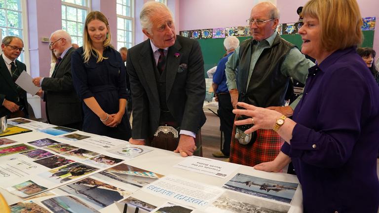 Charles auf Besuch in Schottland