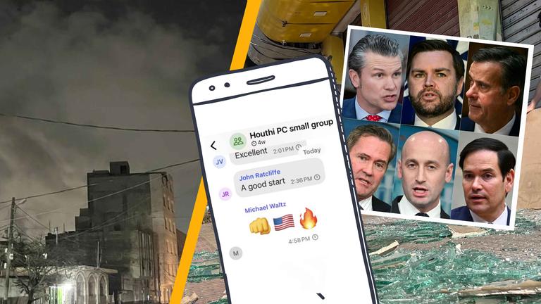 Chat über Angriff im Jemen, US-Politiker, Zerstörungen in Sanaa