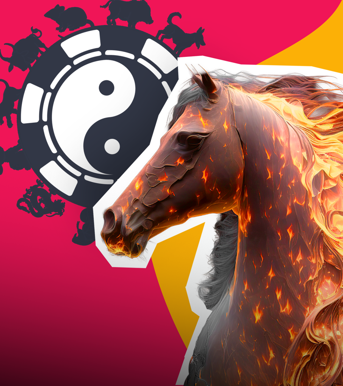 Flammenpferd, Tierkreiszeichen chinesisch