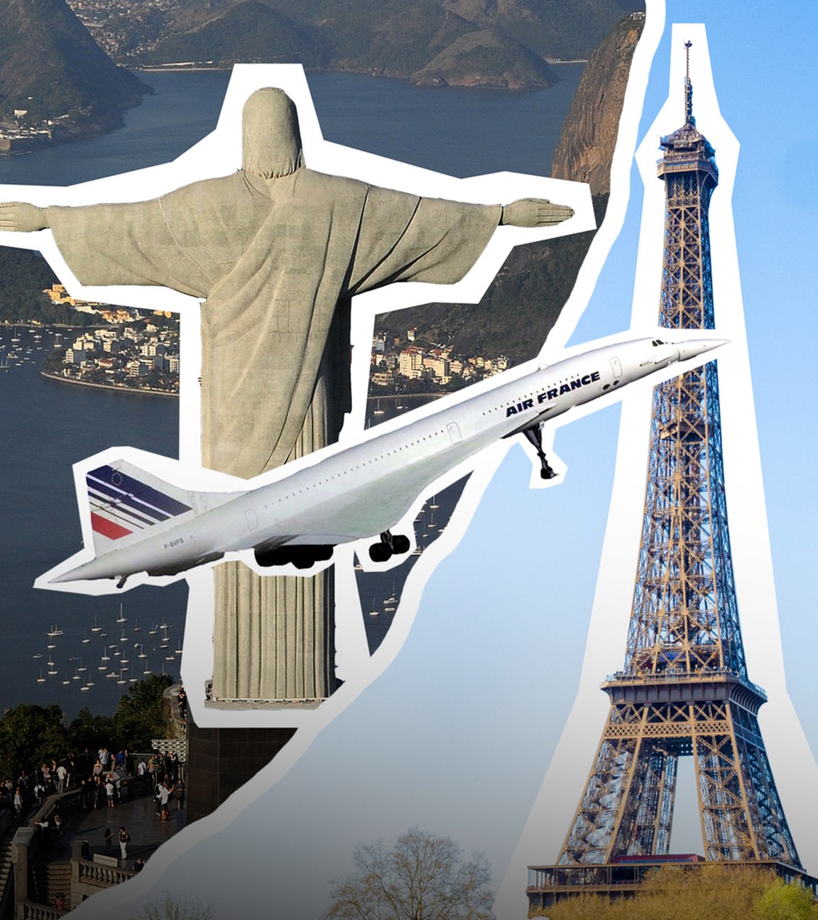 Concorde Montage Rio Paris