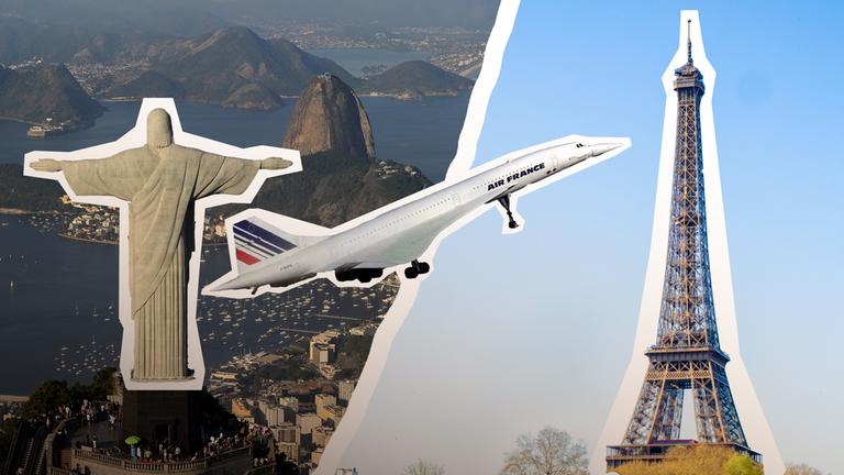 Concorde Montage Rio Paris