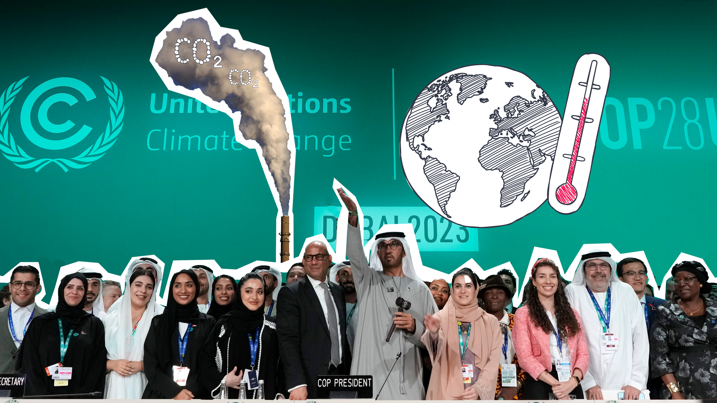 Zum Abschluss der Weltklimakonferenz in Dubai haben sich die fast 200 Staaten auf eine Abschlusserklärung geeinigt. 