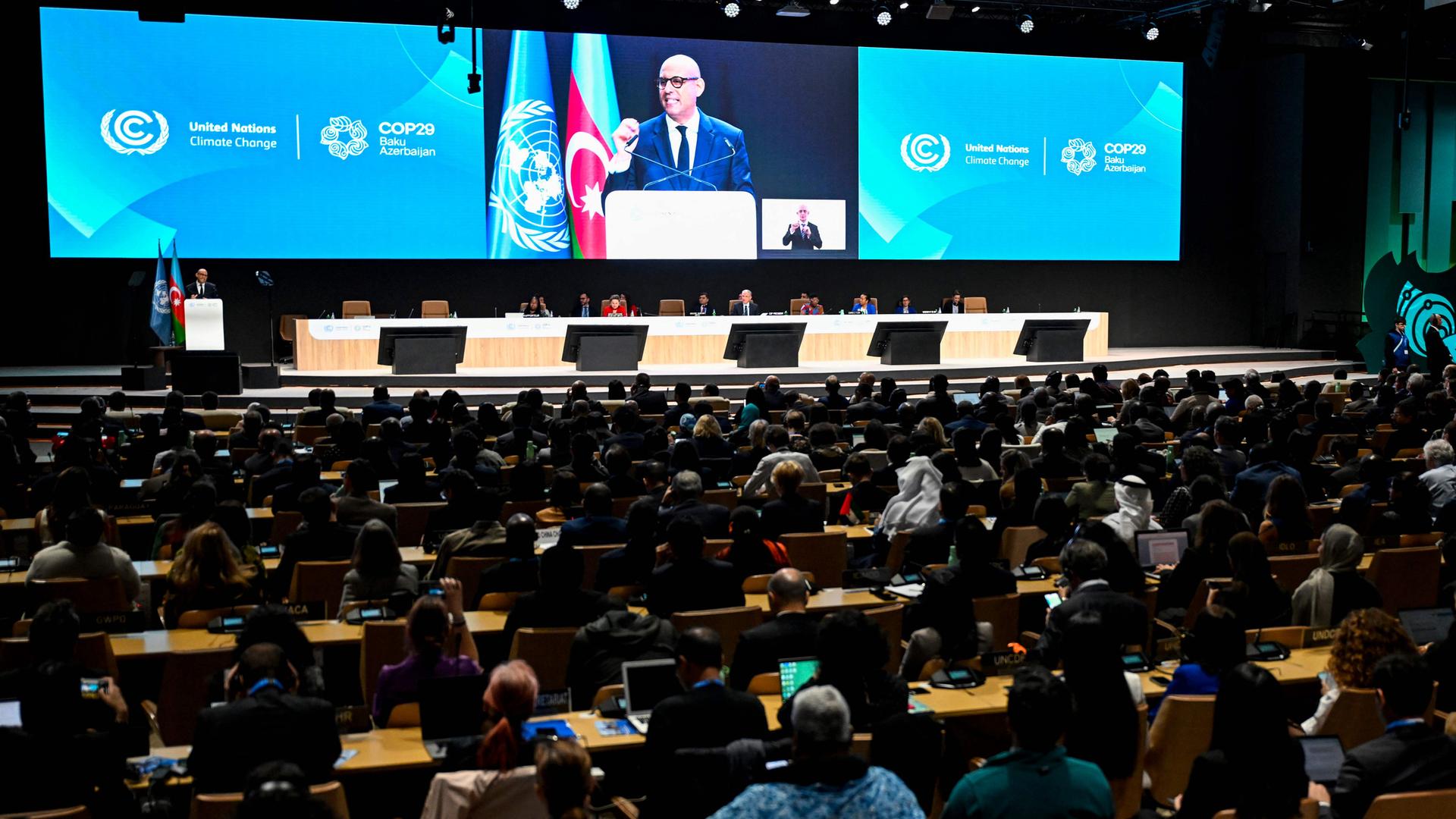 Start der Weltklimakonferenz in Aserbaidschan