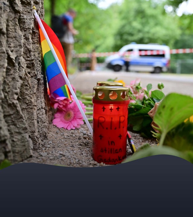 Die Polizei sperrte den Bereich nahe dem Potsdamer Platz und dem Tiergarten großräumig ab. 