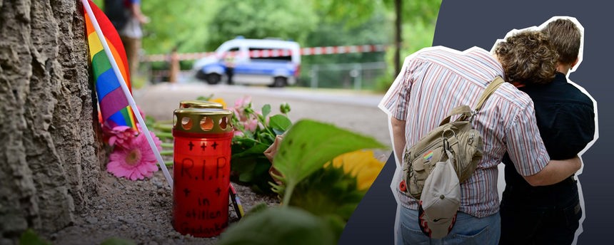Die Polizei sperrte den Bereich nahe dem Potsdamer Platz und dem Tiergarten großräumig ab. 
