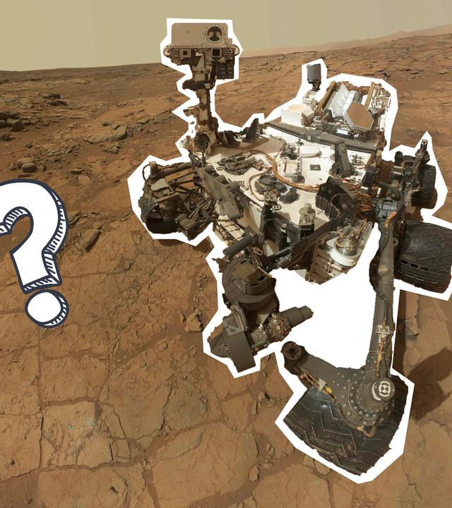 Der Mars-Rover Curiosity