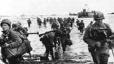 US Kräfte landen am Omaha Beach