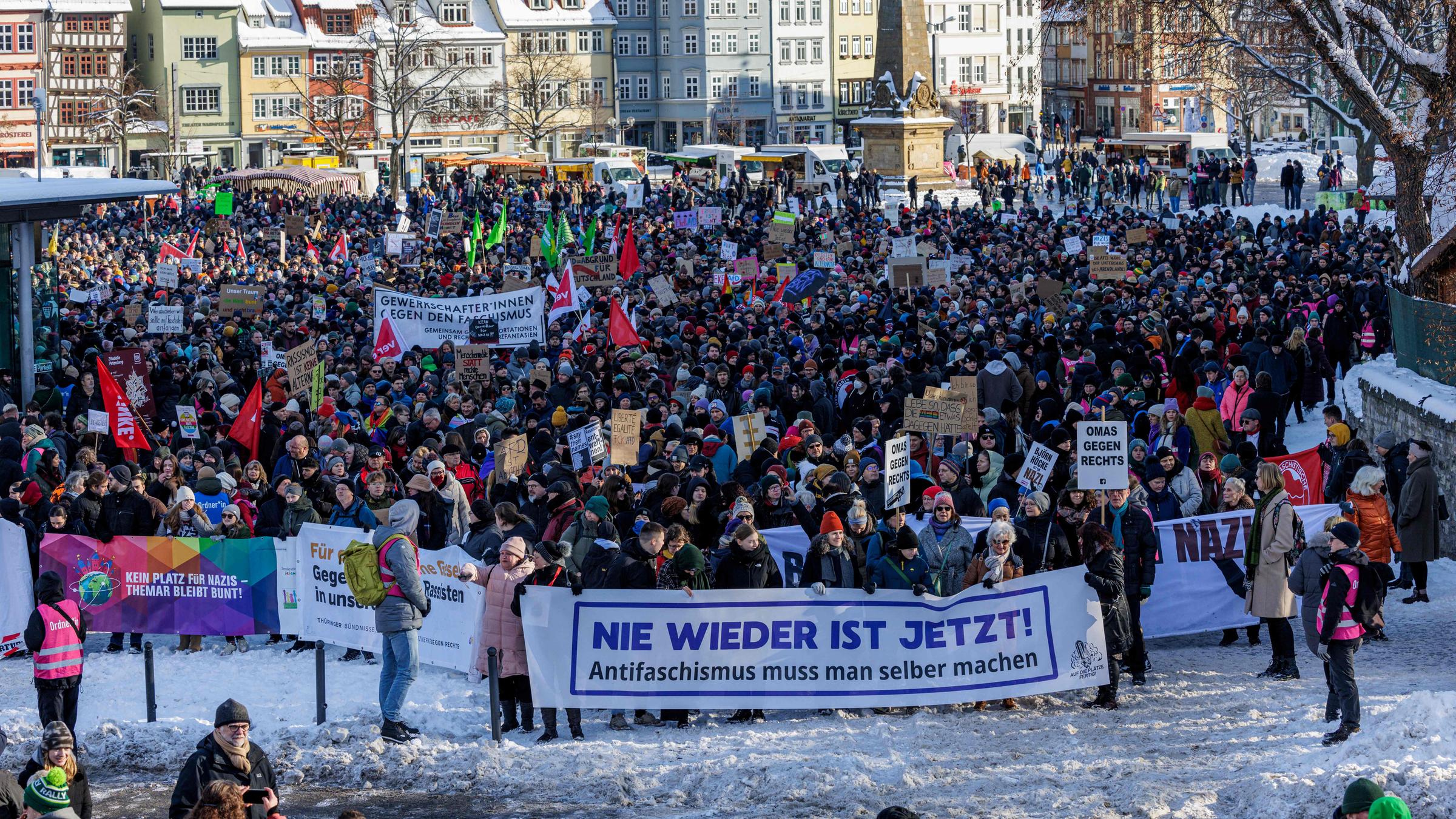 Demos gegen Rechts