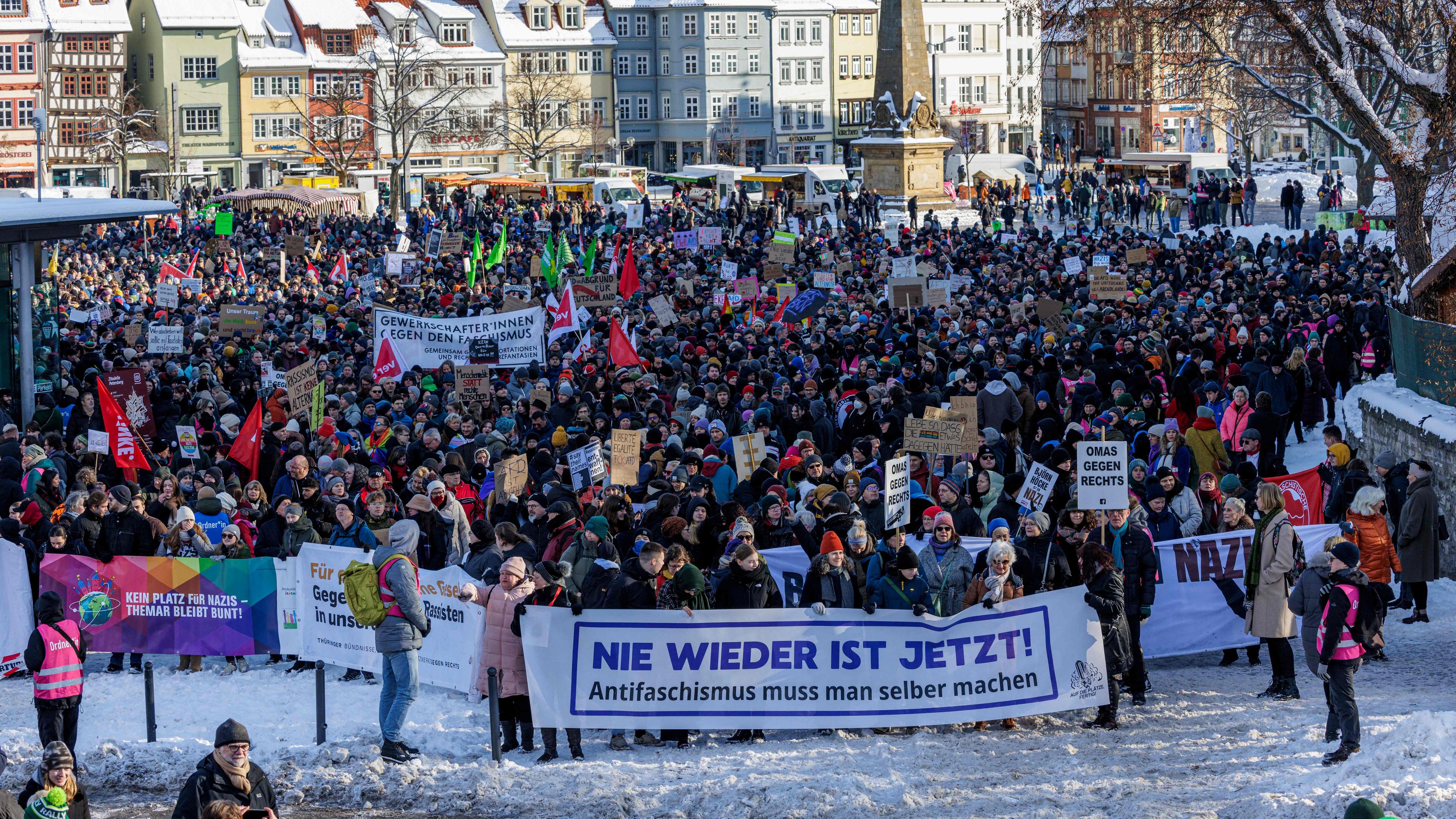 Demos gegen Rechts