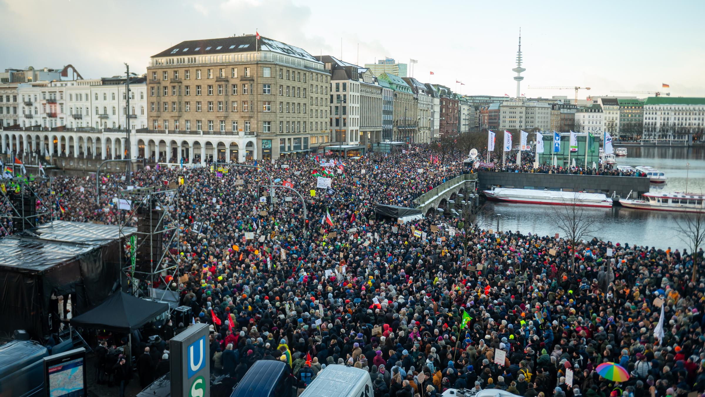 Demo gegen Rechts