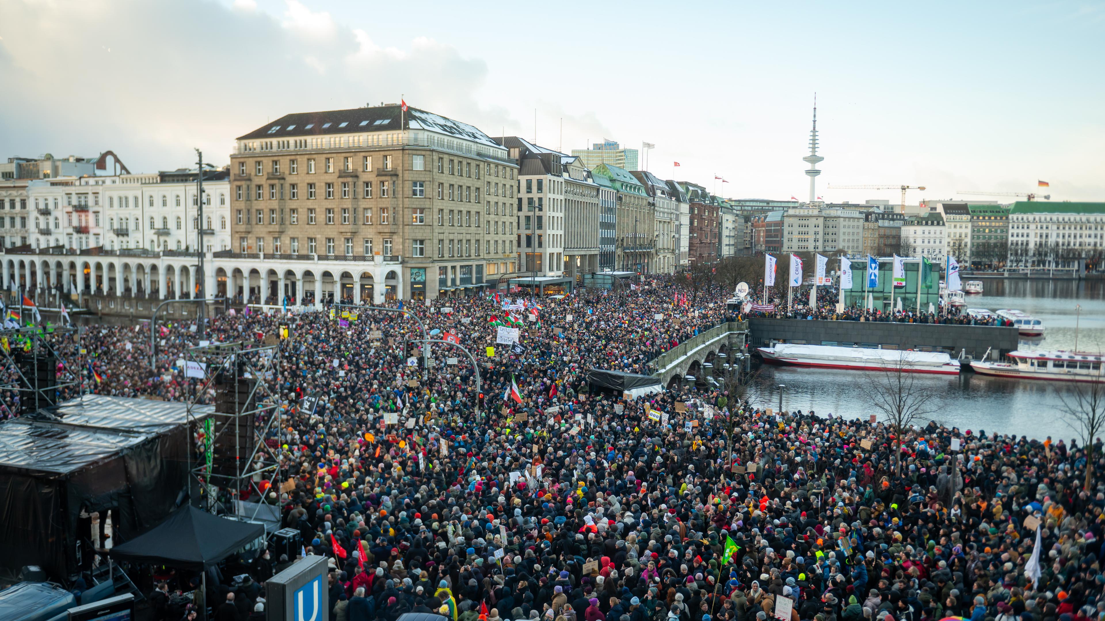 Demo gegen Rechts