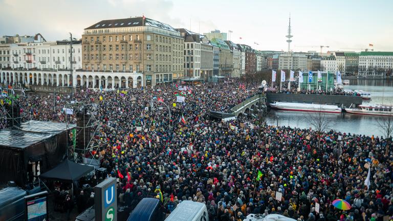 Demo gegen Rechts
