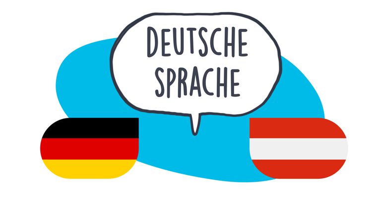 Deutsche Sprache in Österreich - Grafik