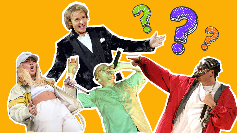 Thomas Gottschalk mit der Rapperin Loredana, Fantastischen Vier, Sido und drei bunten Fragezeichen