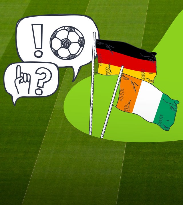 Deutschland gegen Elfenbeinküste: Tauscht euch aus!