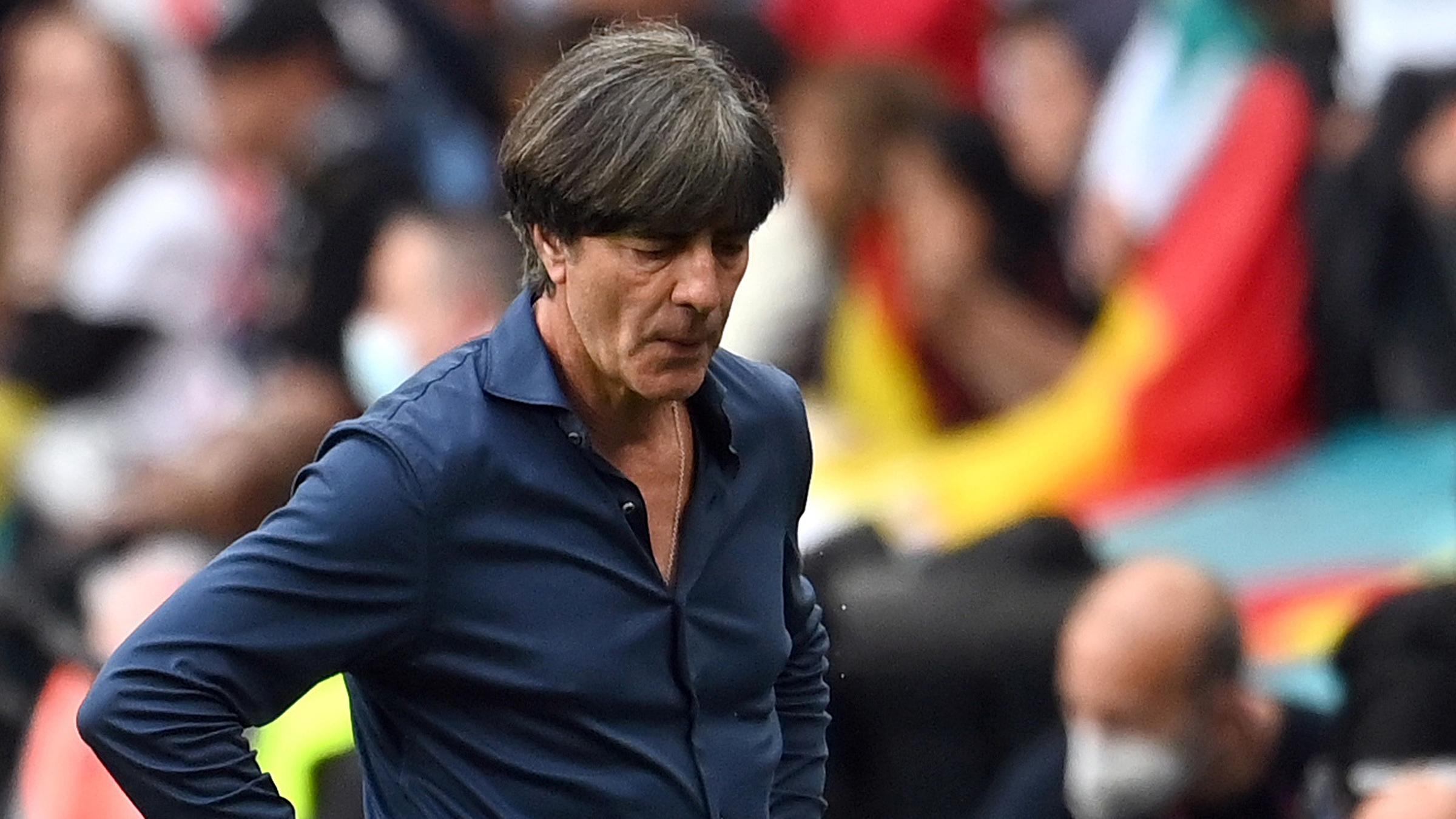 Joachim Löw nach dem Spiel.