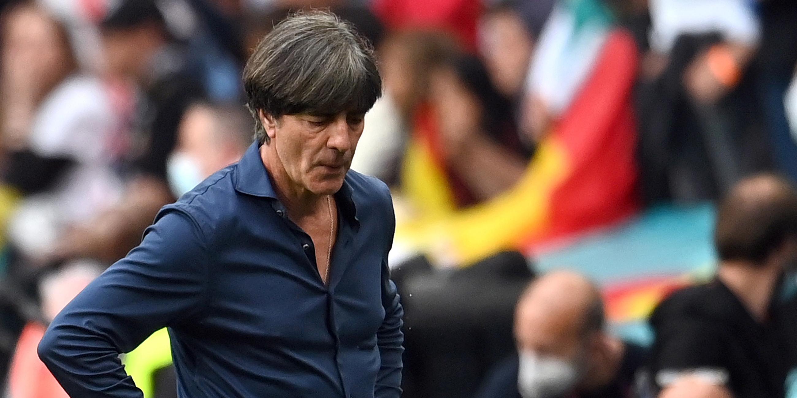 Joachim Löw nach dem Spiel.