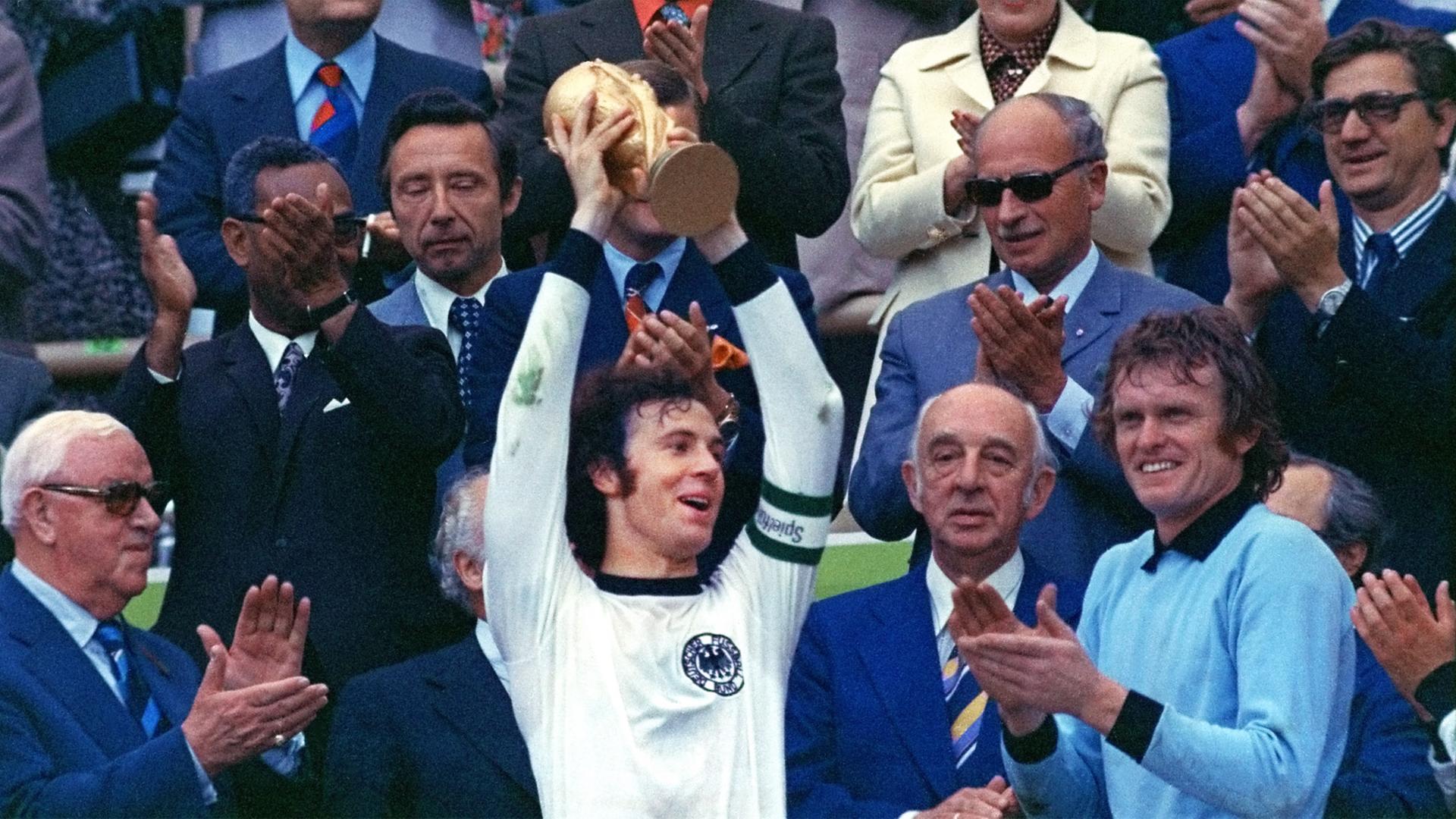 Deutsche Nationalmannschaft gewinnt WM 1974