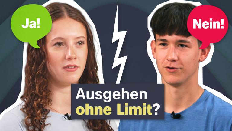 Diskussion über das Ausgehen