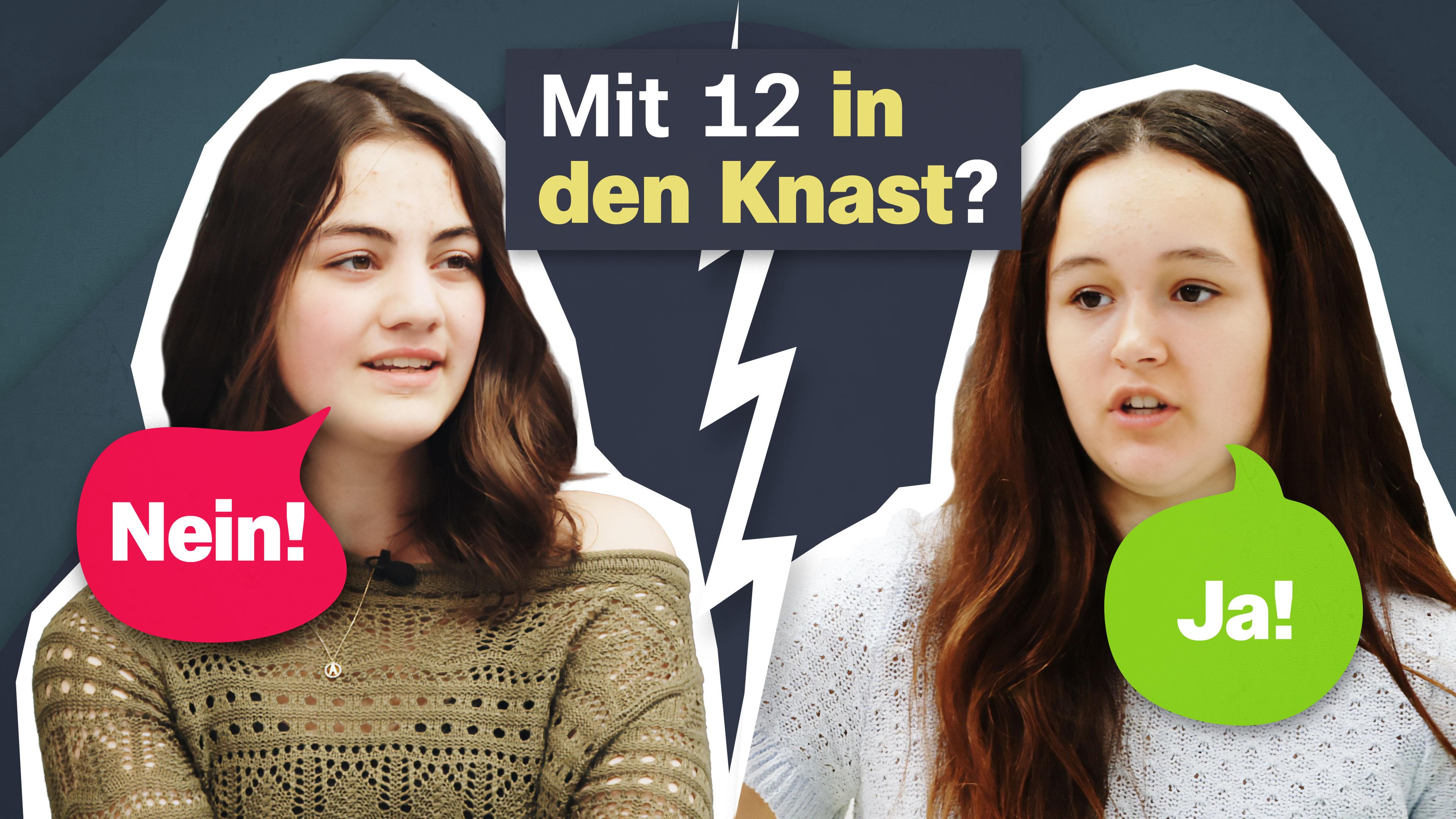 Diskussion darüber ab welchem Alter man ins Gefängnis kommen dürfte.