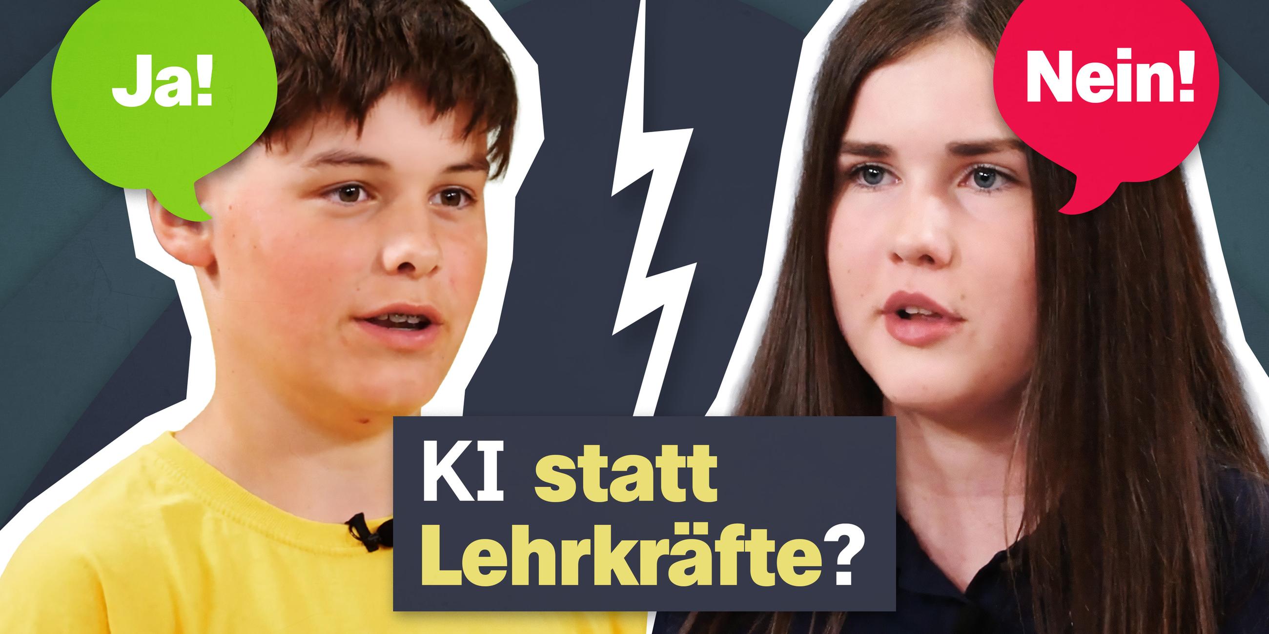 Diskussion über KI als Lehrkraft