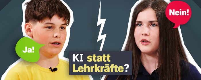 Diskussion über KI als Lehrkraft