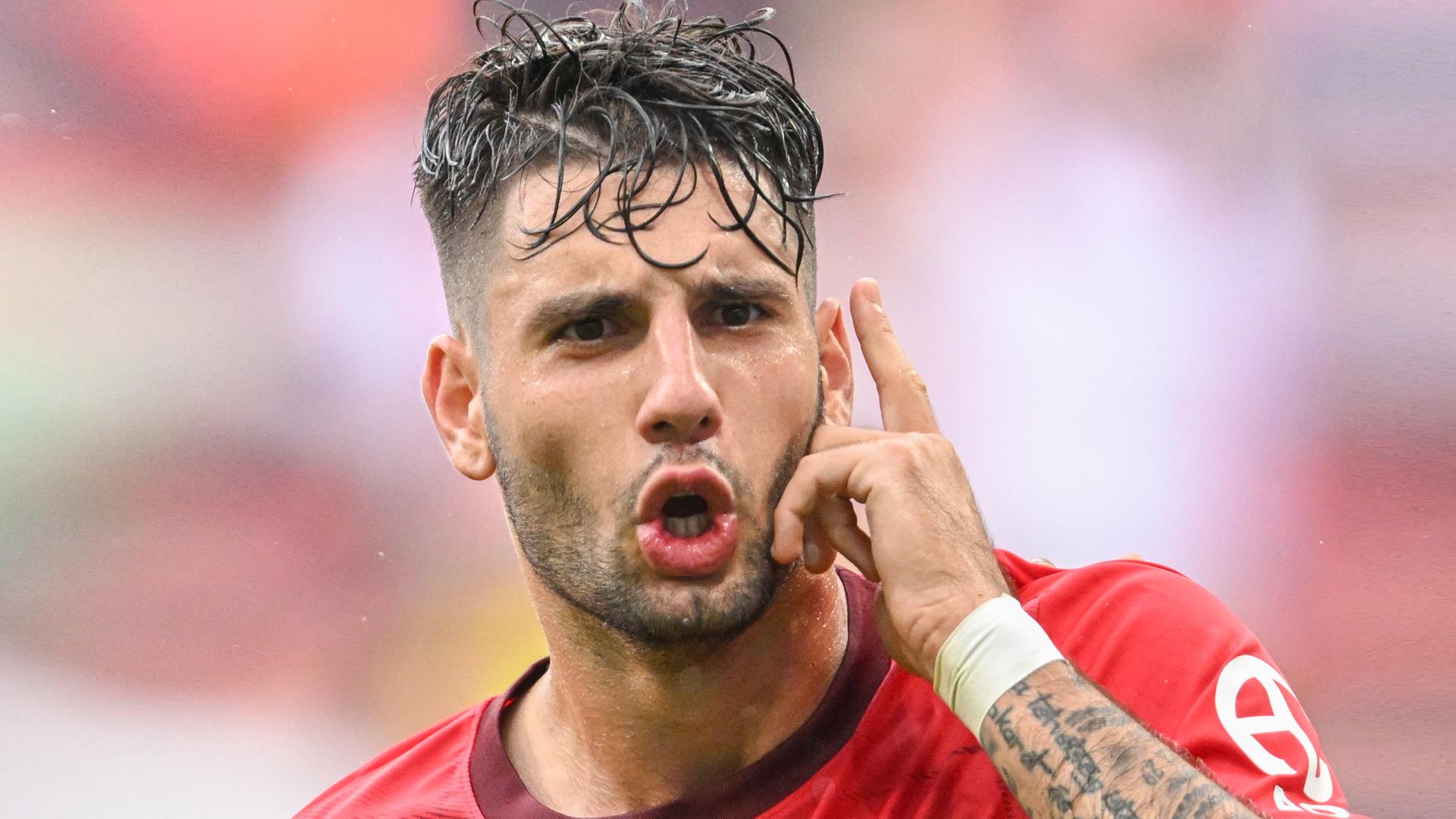 Dominik Szoboszlai am 10.09.2022 in Leipzig