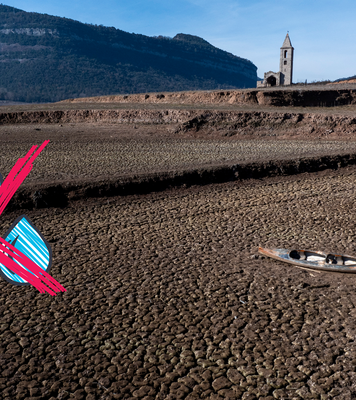 Seit Jahren regnet es im Nordosten Spaniens, in der Region Katalonien, viiiel zu wenig. Und zwar so wenig, dass jetzt der Wassernotstand ausgerufen wurde. Das bedeutet …