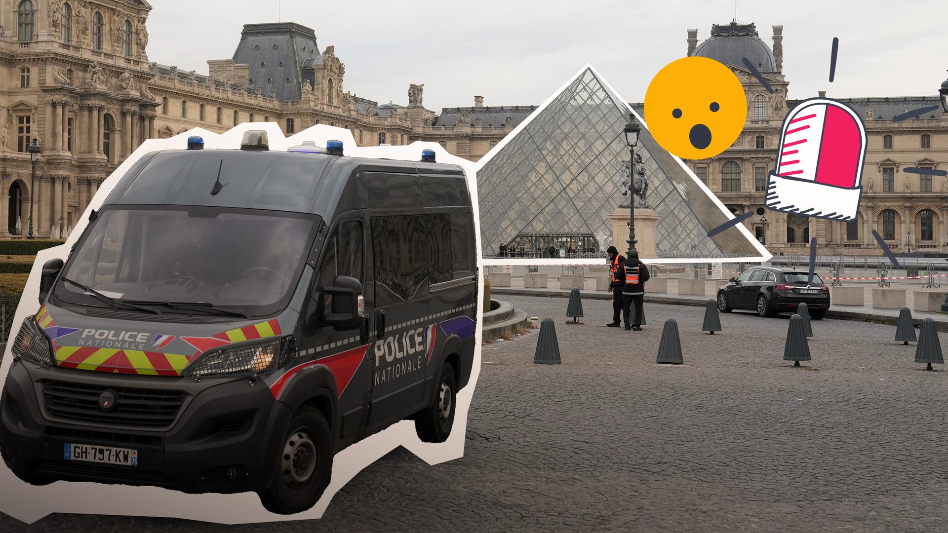 Einbruch Louvre Paris