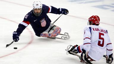 Eishockey Paralympics in Sotschi