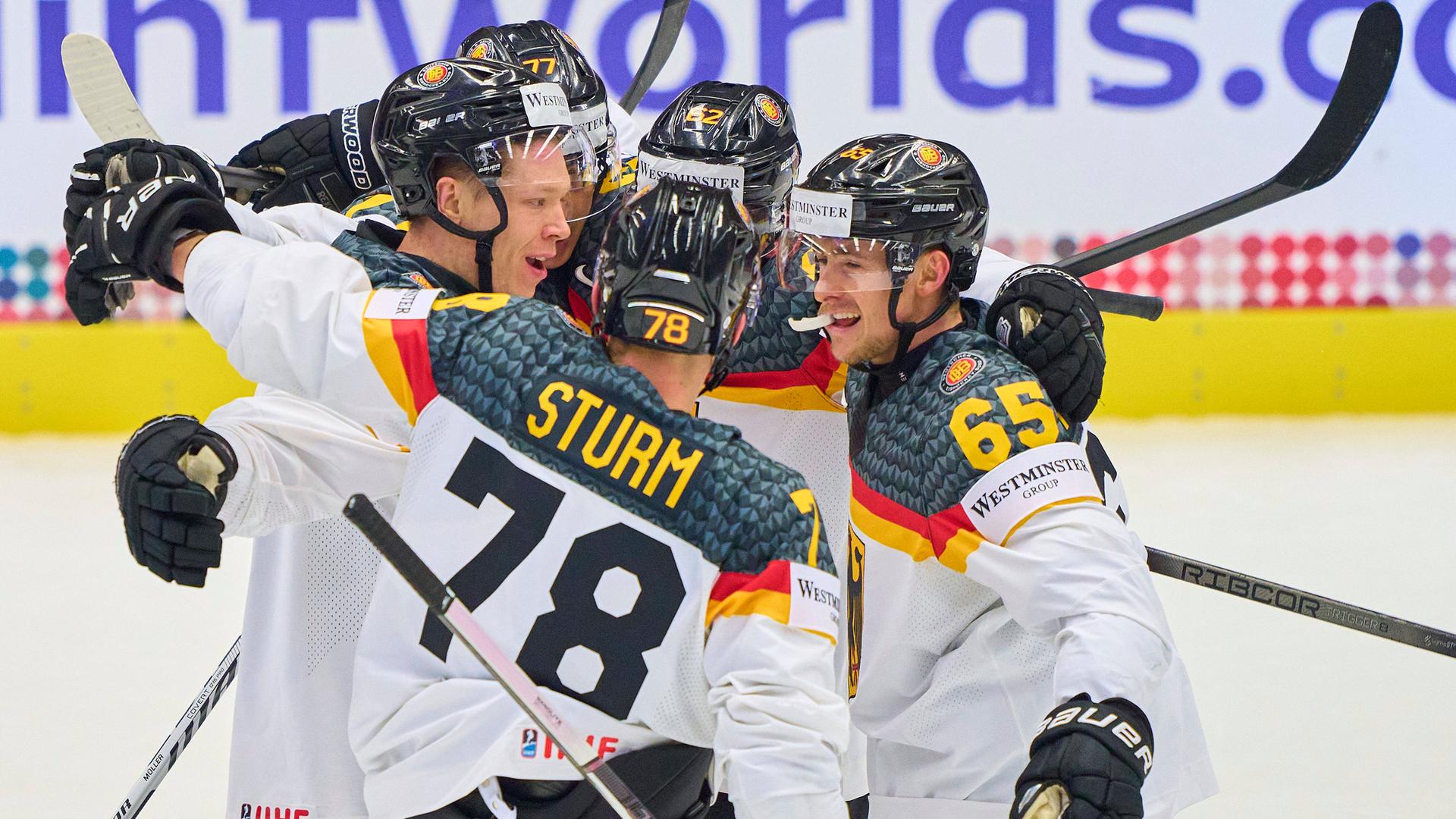 Eishockey Slowakei-Deutschland