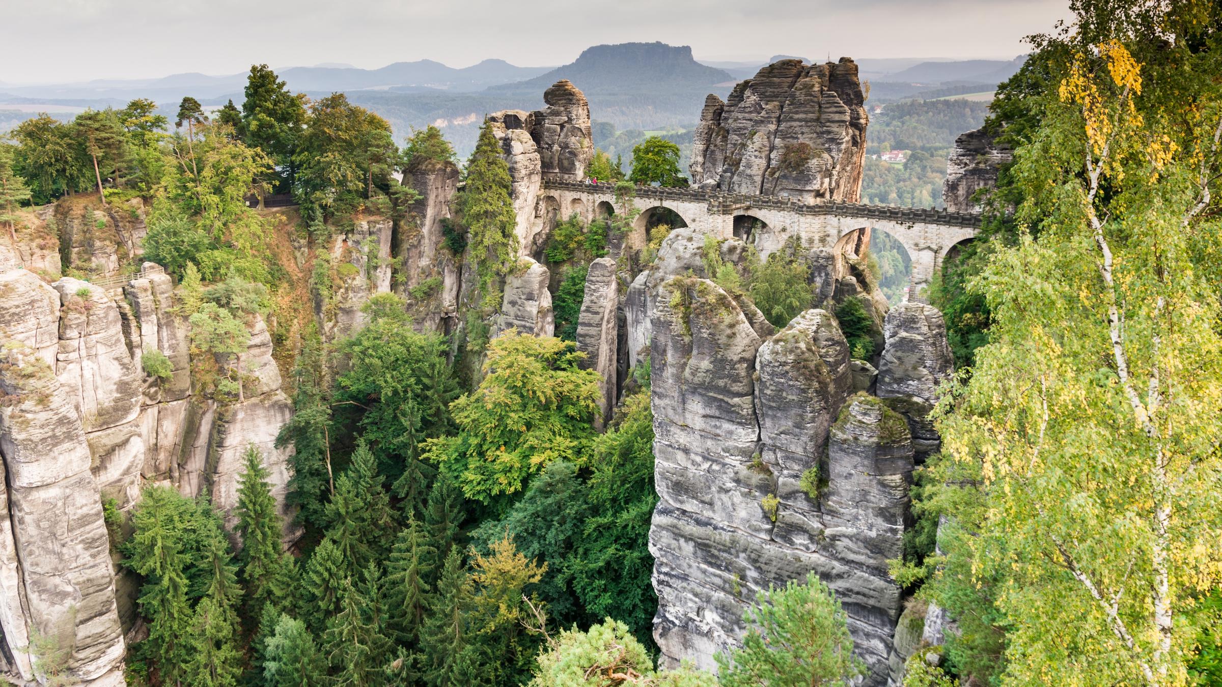 Das Elbsandsteingebirge