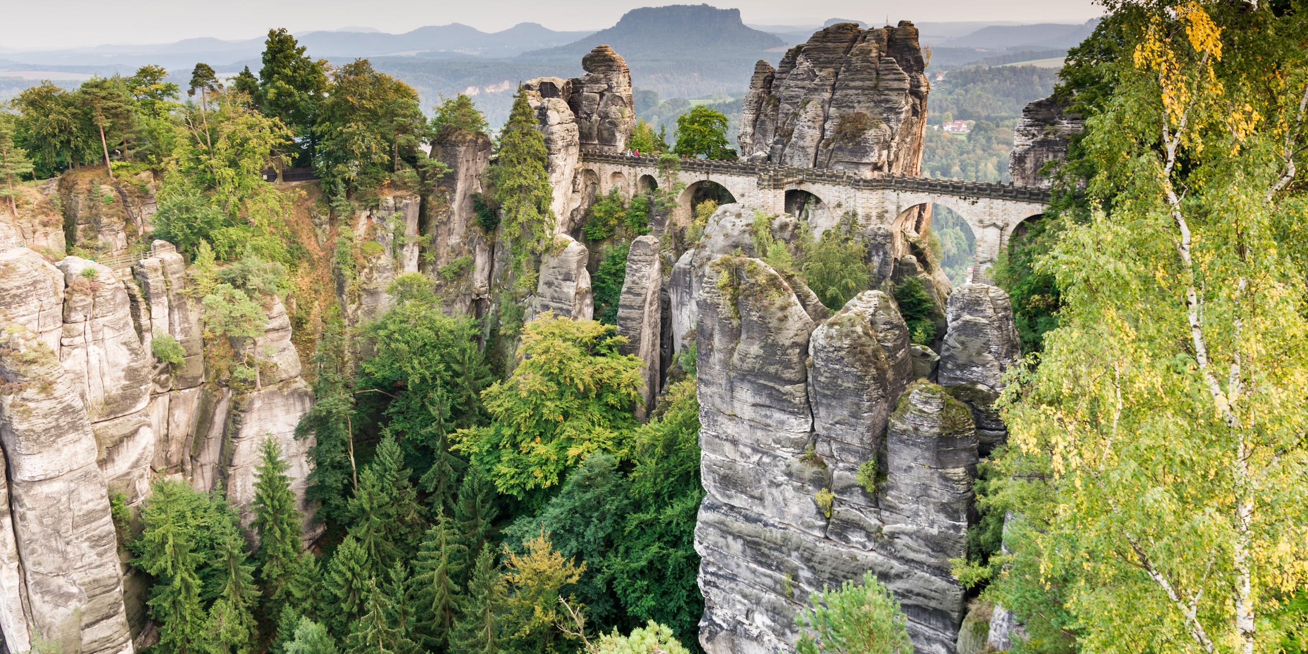 Das Elbsandsteingebirge