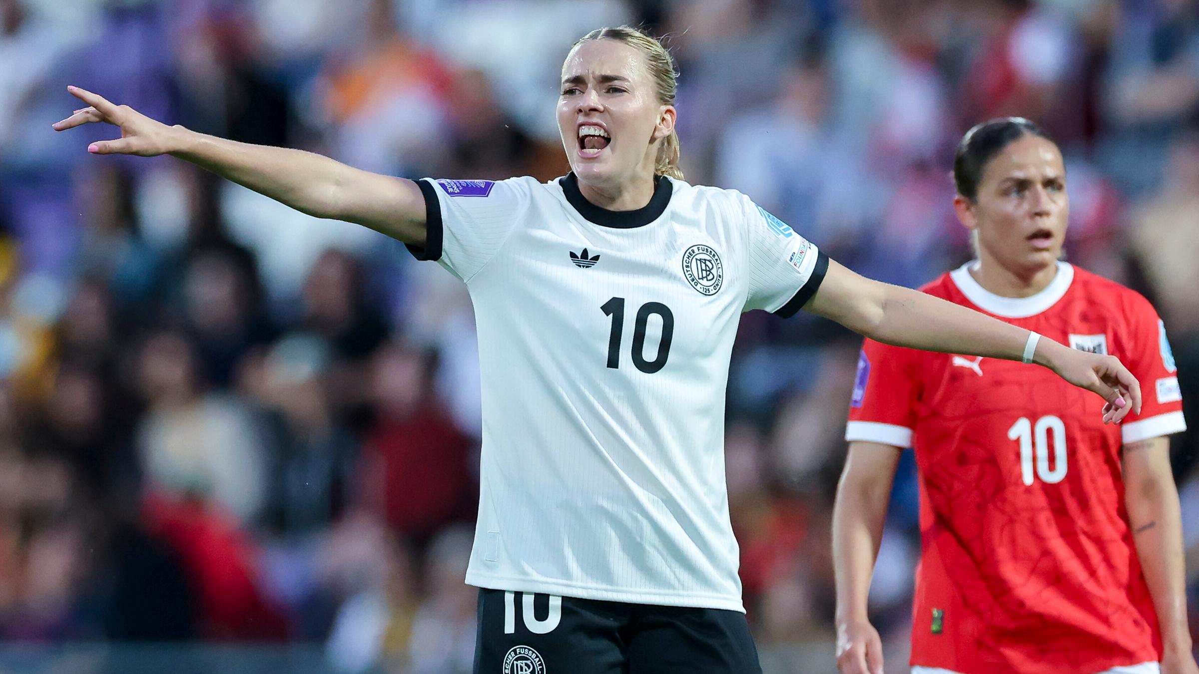 Austria and Germany - UEFA Women s Nations League 2024/25 Grp A1 MD6