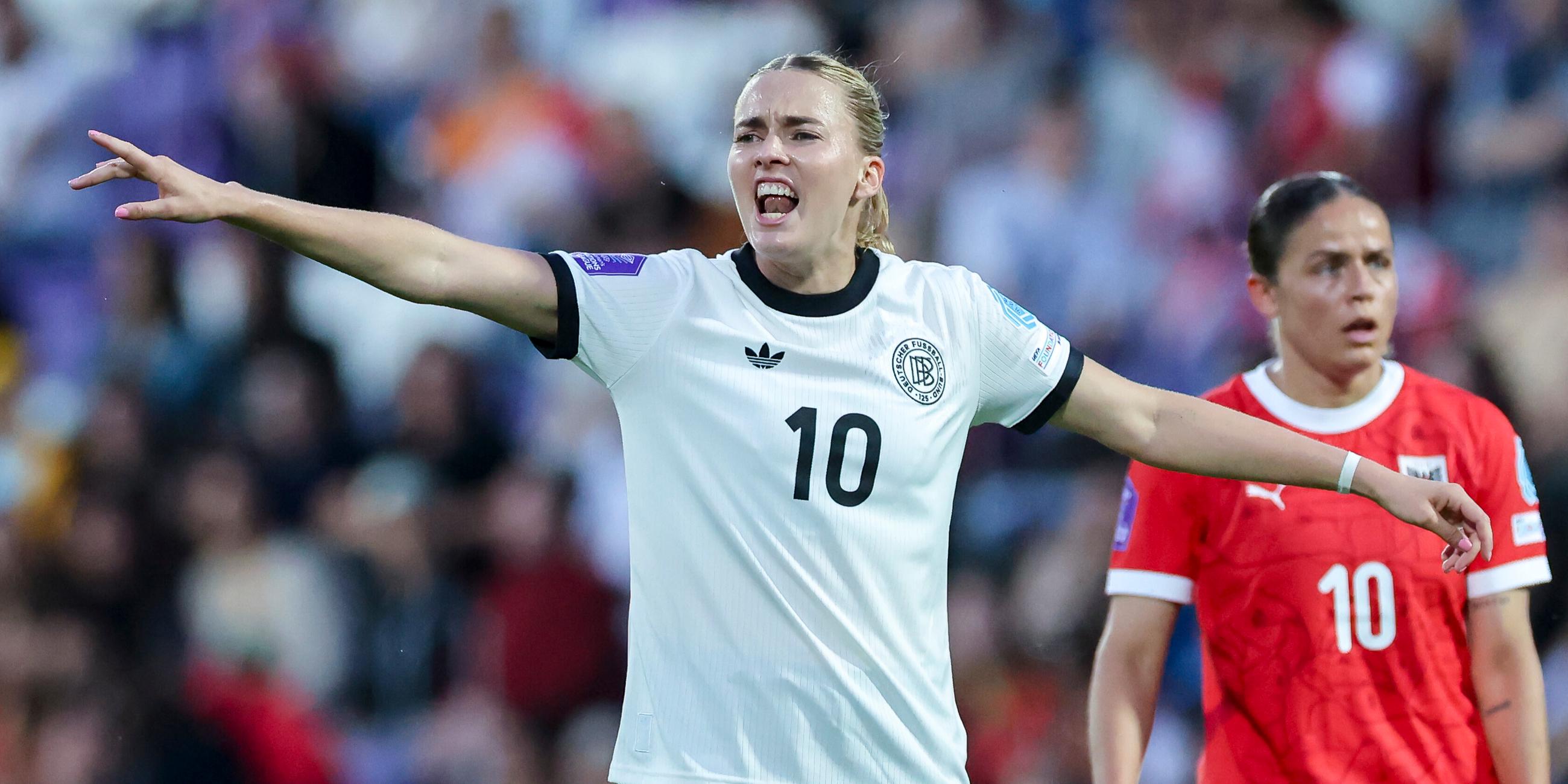 Austria and Germany - UEFA Women s Nations League 2024/25 Grp A1 MD6