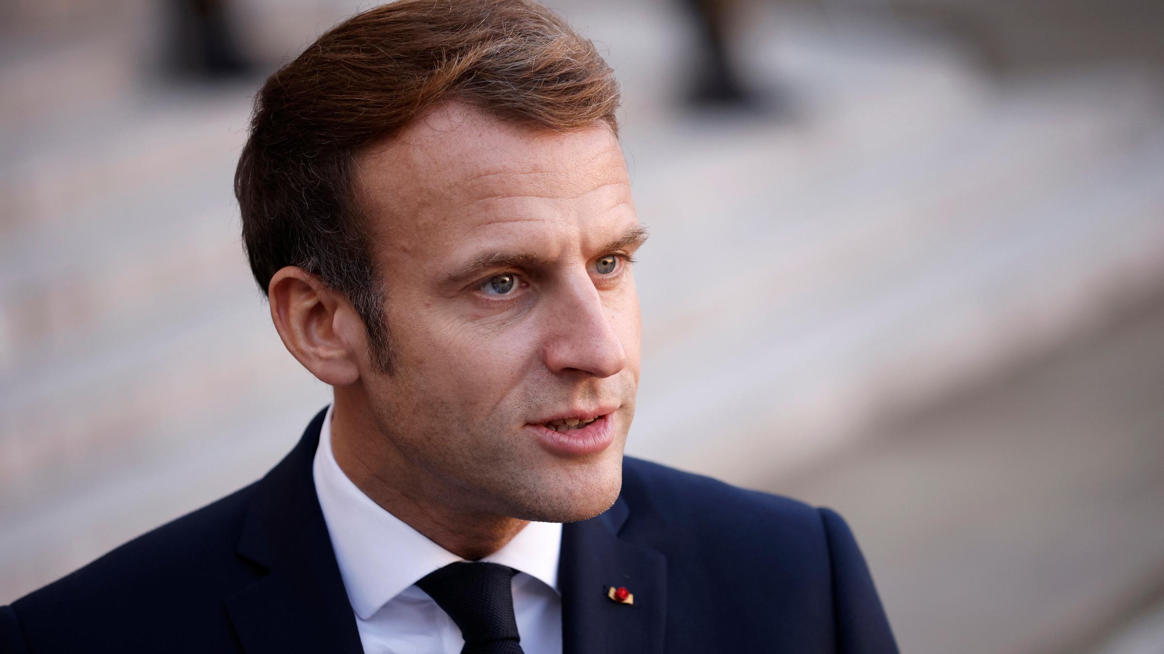 Frankreichs Präsident Emmanuel Macron, Archivbild