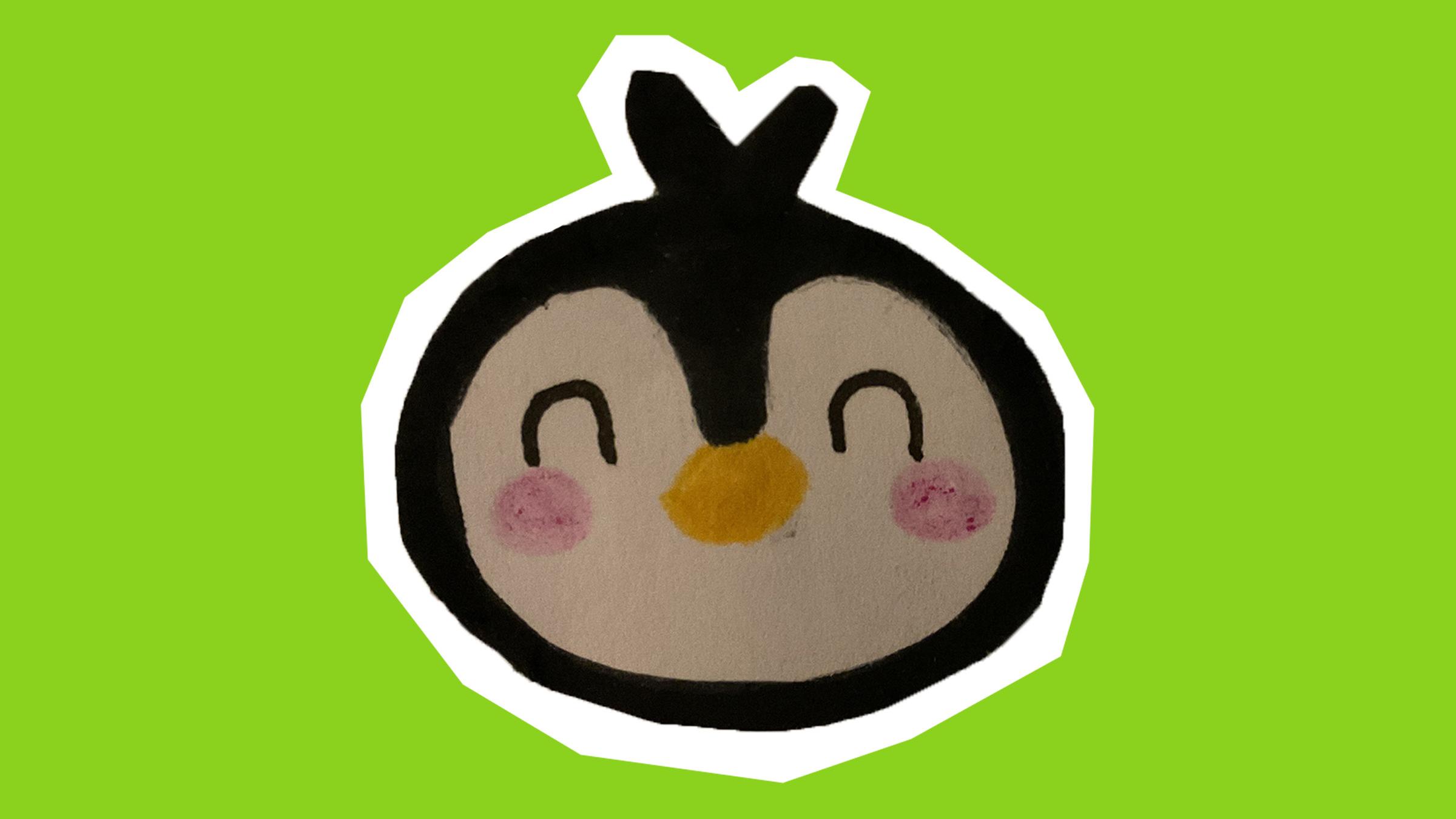 Ein Pinguin