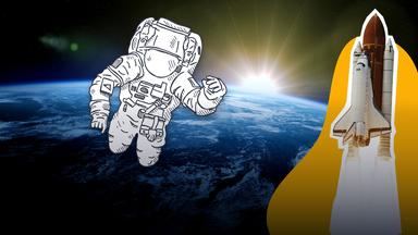 Die Erde vom Weltall aus betrachtet