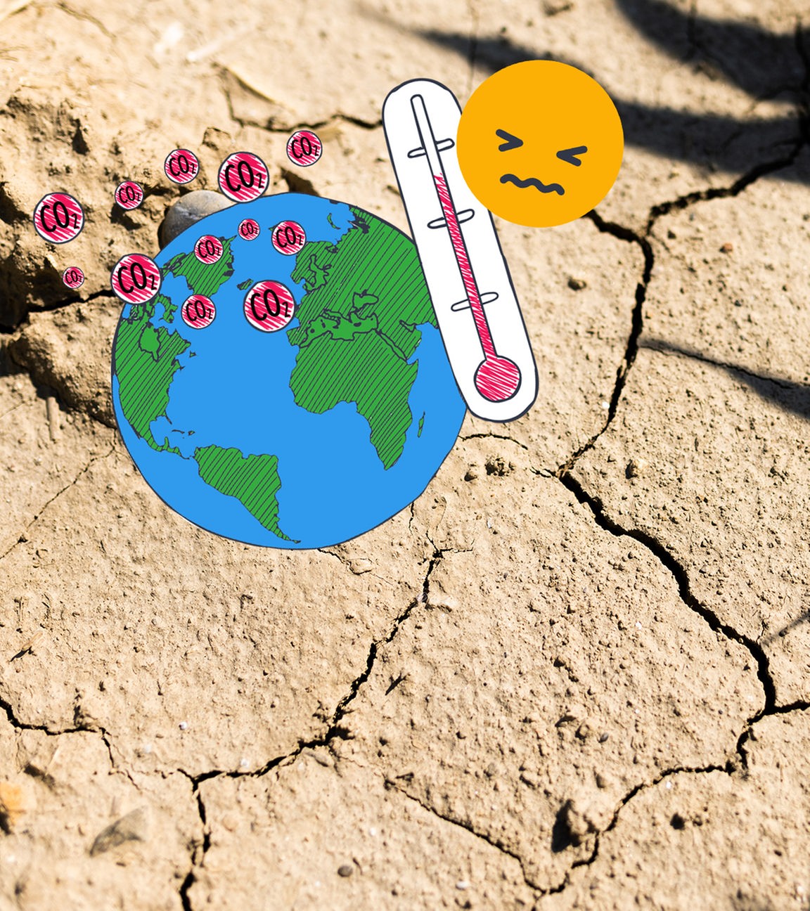 Erderwärmung um drei Grad Celsius bis 2050 möglich
