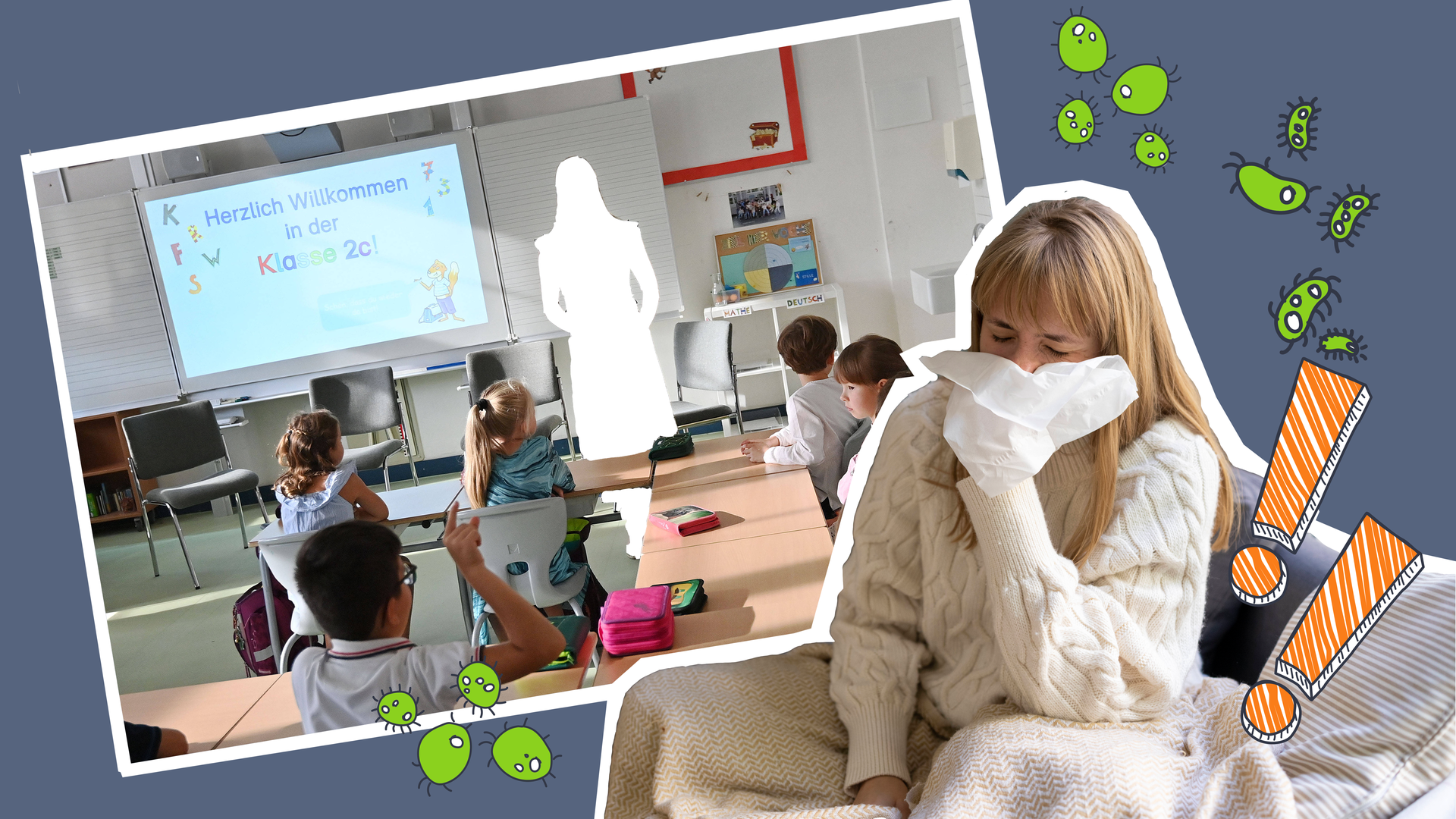 Erkältungswelle an Schulen