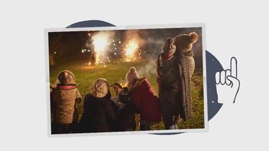 Erklärgrafik sicheres Feuerwerk