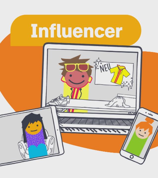 Influencer Erklärgrafik