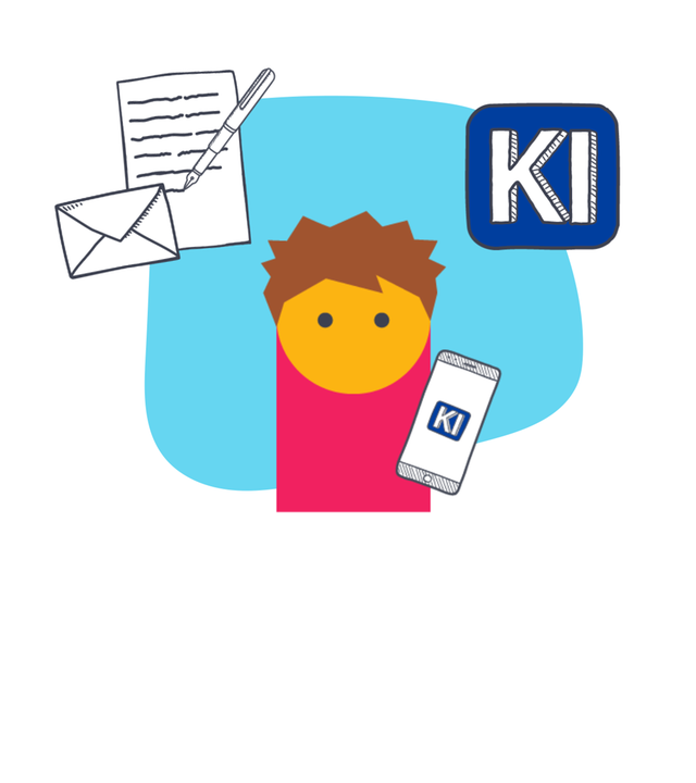 Erklärgrafik KI Hausaufgaben