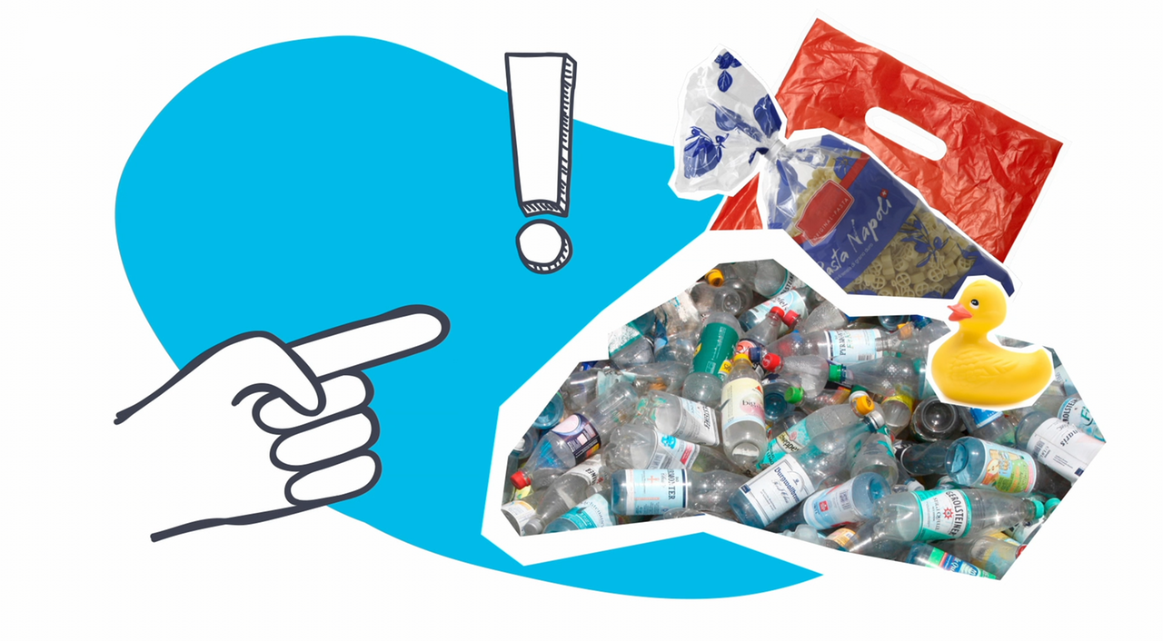Bild für Probleme beim Plastik-Recycling 