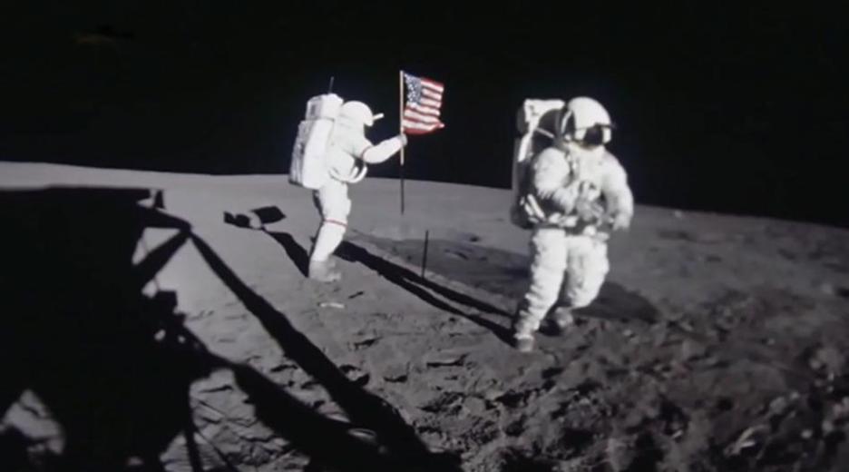 Erste Menschen auf dem Mond
