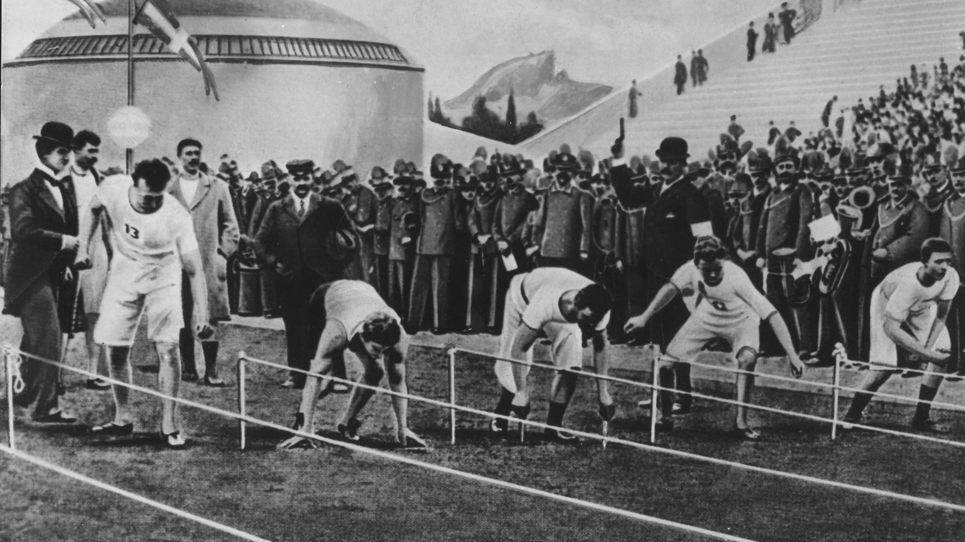 Erste Olympische Spiele 1896