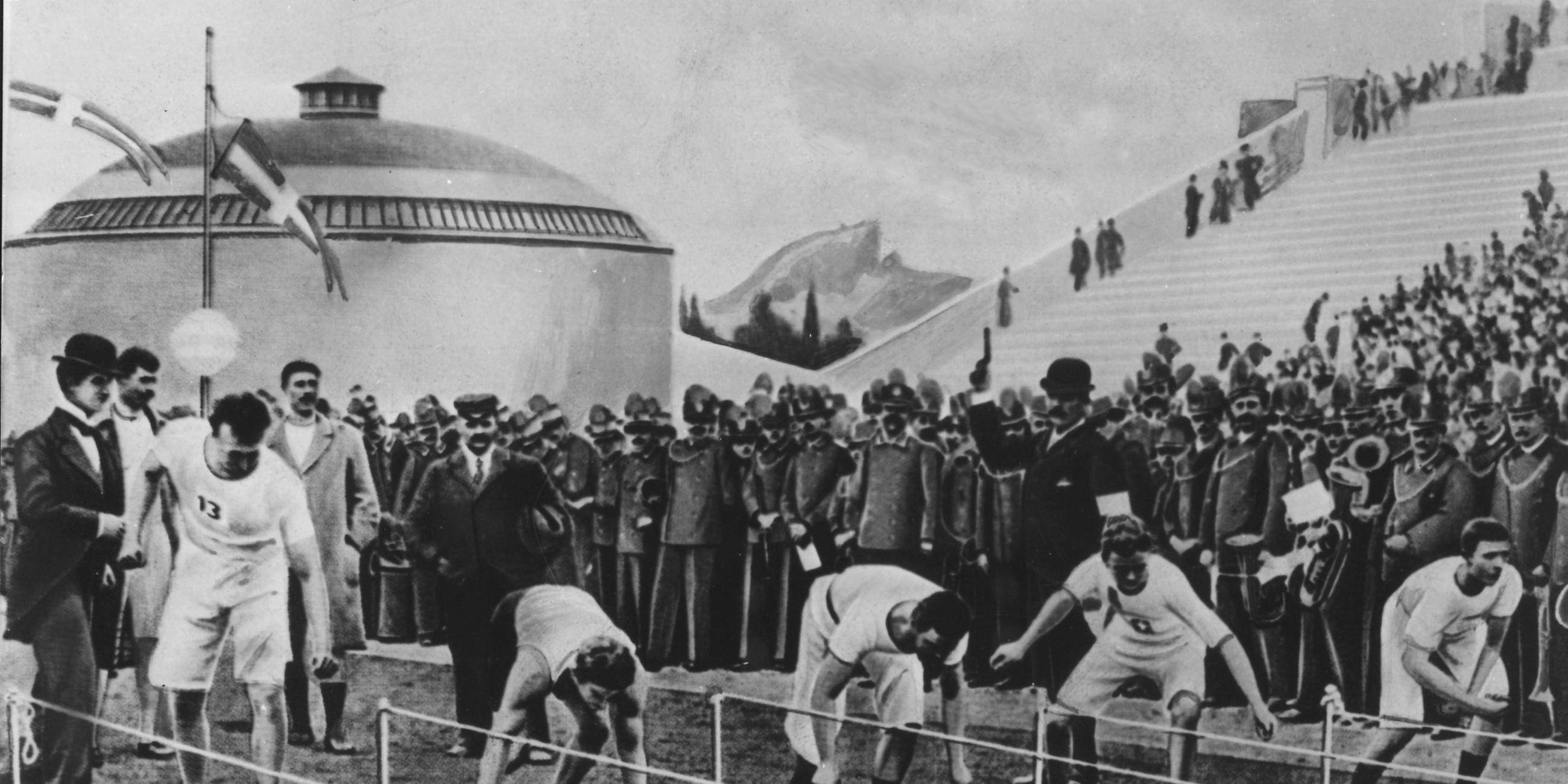 Erste Olympische Spiele 1896