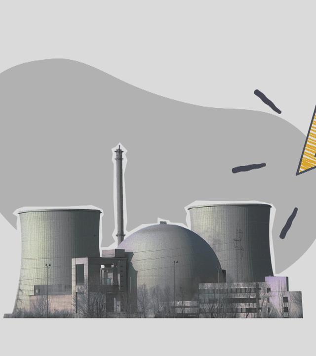 Grafikerklärstück Atomenergie 